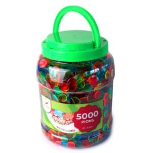bingo fiches kleurenmix groen deksel dicht