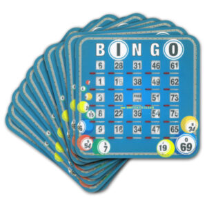 Bingo schuifplanken blauw