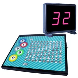 bingo keypad with pro display
