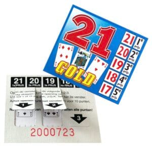 Gold 21 ticket