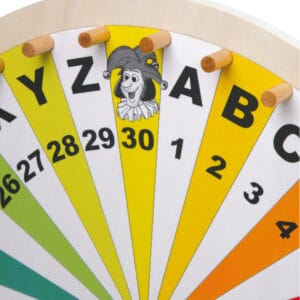 Rad van fortuin tafelmodel zoom