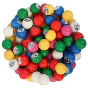 boules de bingo moyennes