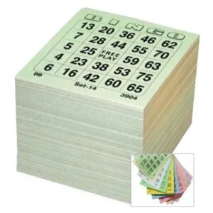 bingo cards 10 game single complete