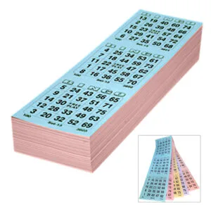 bingo cards 5 game complete