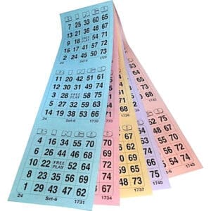 bingokaarten 5 ronden setje