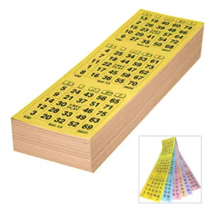 bingo cards 6 game complete