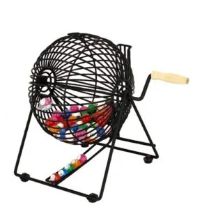 petit moulin à bingo noir