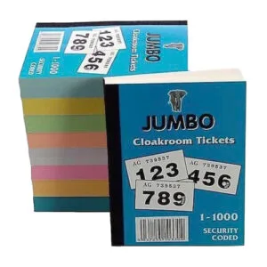 billets numérotés de 1 à 1000