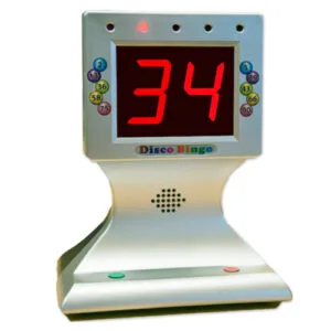 Electronic Bingo Machine Disco Bingo