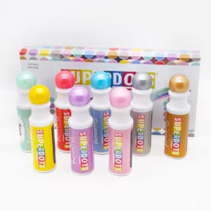 Bingodabber Superdots met verpakking