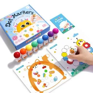 Bingo Dabbers Kids with Coloring Pages