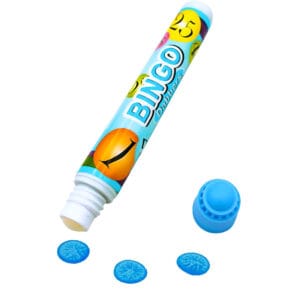 Bingo dabber Lucky 20 ml blue with stamp