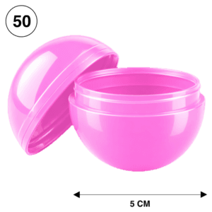 loterijbal roze met specificaties